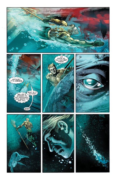 Aquaman (2011) Issue 17 Page 11 - published by Paul Pelletier